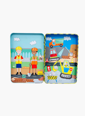 Floss & Rock Toy Magnetic Playtime - Construction