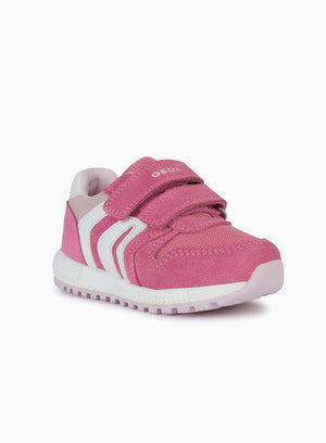 Geox Trainers Geox Alben Baby Trainers in Dark Pink