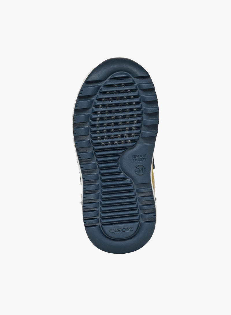 Geox Trainers Geox Alben Baby Trainers in Jeans/Ochre