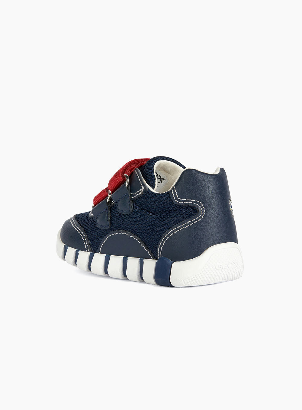 Geox Trainers Geox Iupidoo Baby Boy Trainers in Navy/Red