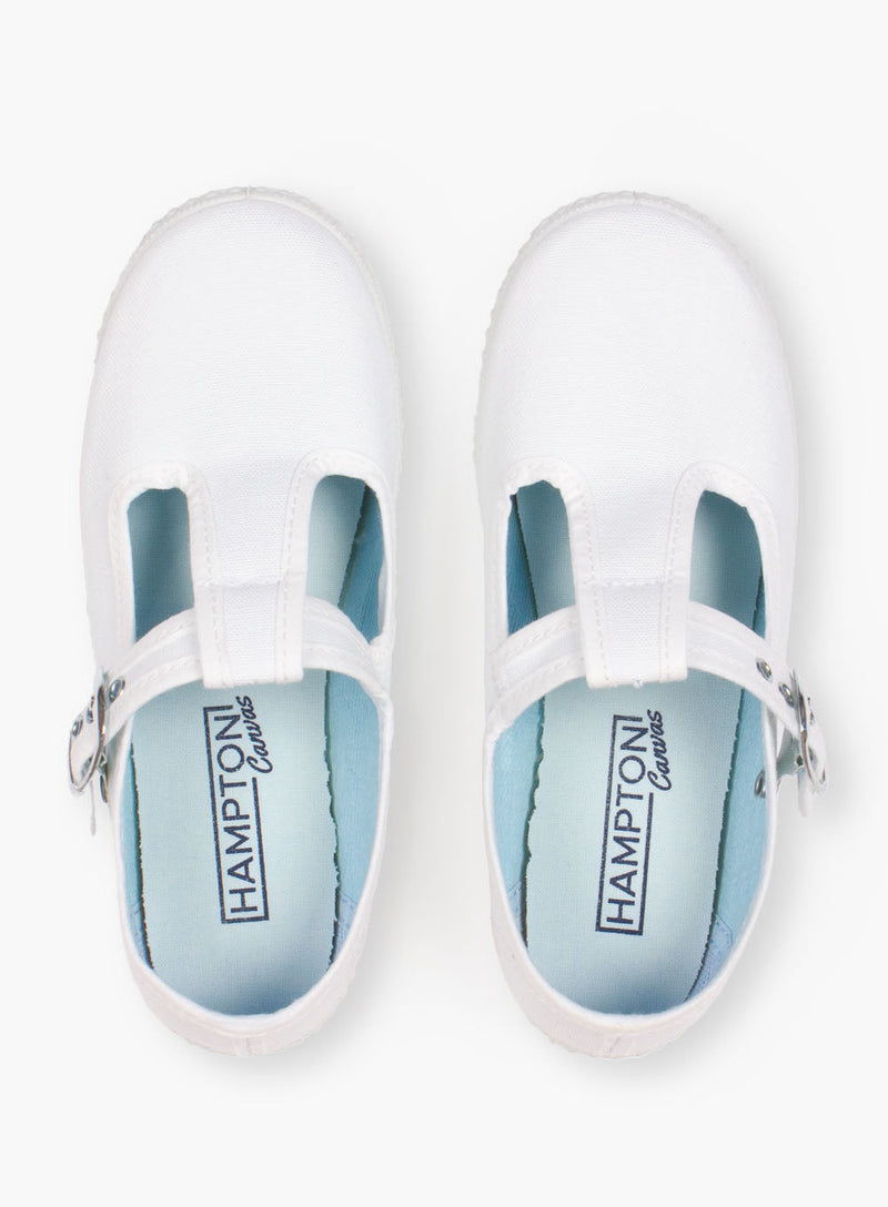 Hampton Canvas Canvas Shoes Hampton Canvas Nantucket Shoes in White