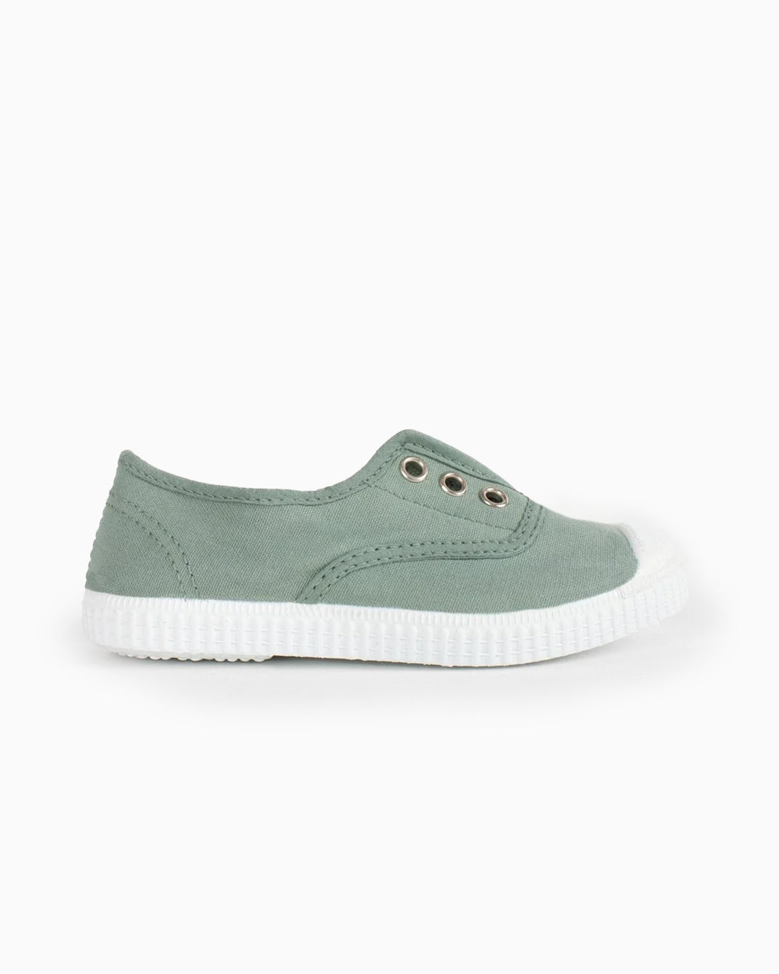 Hampton Canvas Canvas Shoes Hampton Canvas Plum Plimsolls in Olive