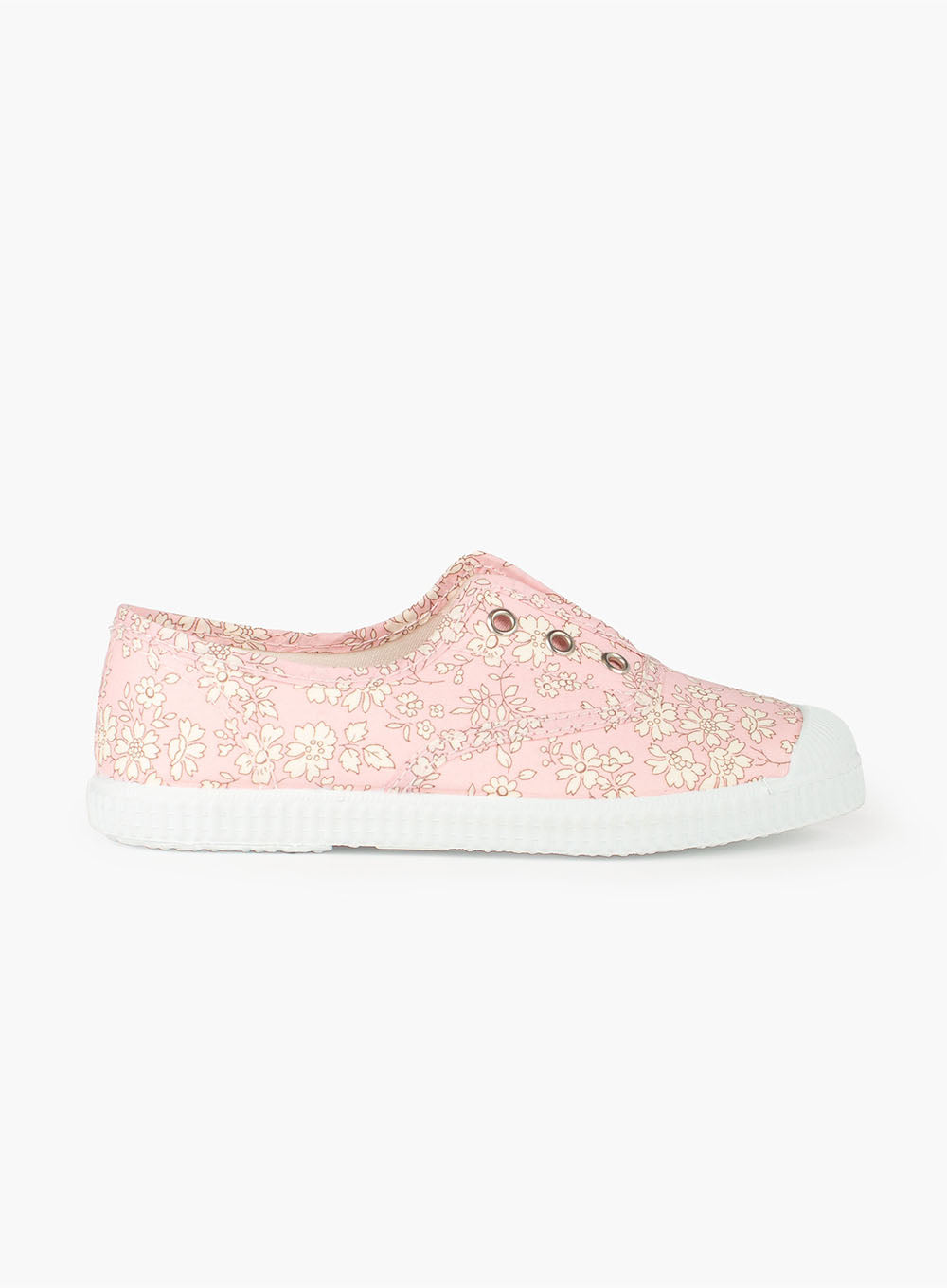 Hampton Canvas Canvas Shoes Hampton Canvas Plum Plimsolls in Pink Capel