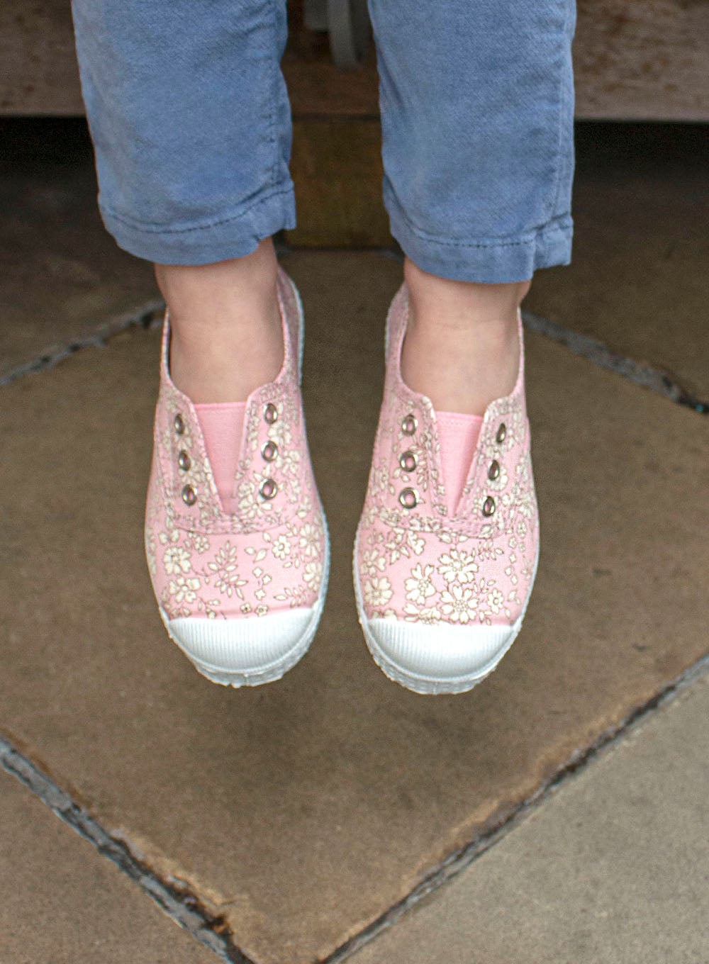 Hampton Canvas Canvas Shoes Hampton Canvas Plum Plimsolls in Pink Capel