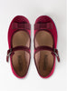 Hampton Classics Party Shoes Hampton Classics Lana Party Shoes in Burgundy Velvet