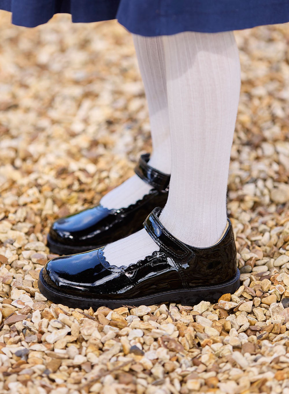 Hampton Classics School Shoes Hampton Classics Etta School Shoes in Navy Patent