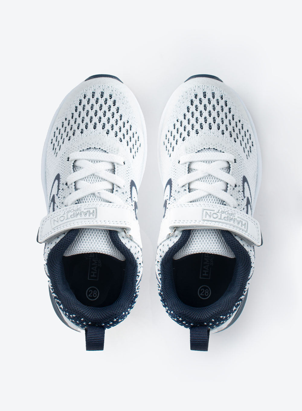 Hampton Sport Trainers Hampton Sport Bolt Trainers in White/Navy