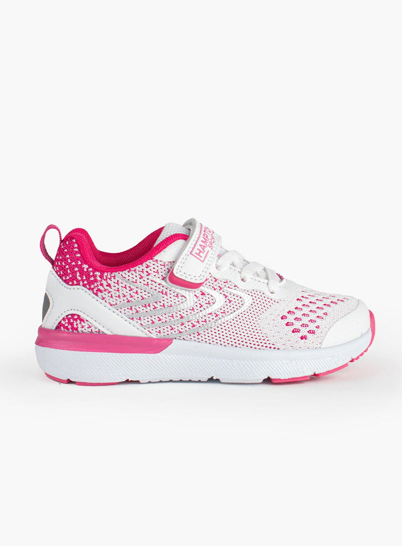 Hampton Sport Trainers Hampton Sport Bolt Trainers in White/Pink
