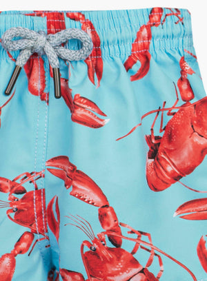 Hampton Swim Swimshorts Baby Swimshorts in Aqua Lobster