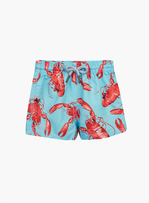 Hampton Swim Swimshorts Baby Swimshorts in Aqua Lobster