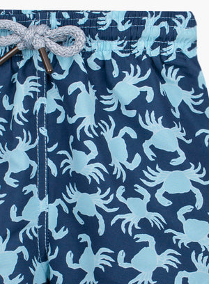 Hampton Swim Swimshorts Baby Swimshorts in Navy Crab