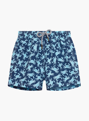 Hampton Swim Swimshorts Boys Swimshorts in Navy Crab