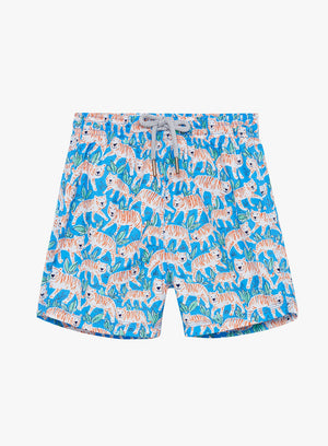 Hampton Swim Swimshorts Boys Swimshorts in Tiger