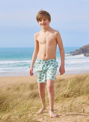 Hampton Swim Swimshorts Boys Swimshorts in Turtle