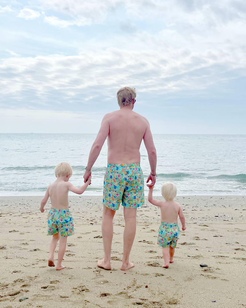 Hamptons Swim Swimshorts Mens Swimshorts in Tropical