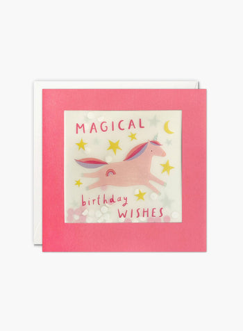 James Ellis Toy Magical Birthday Wishes Card