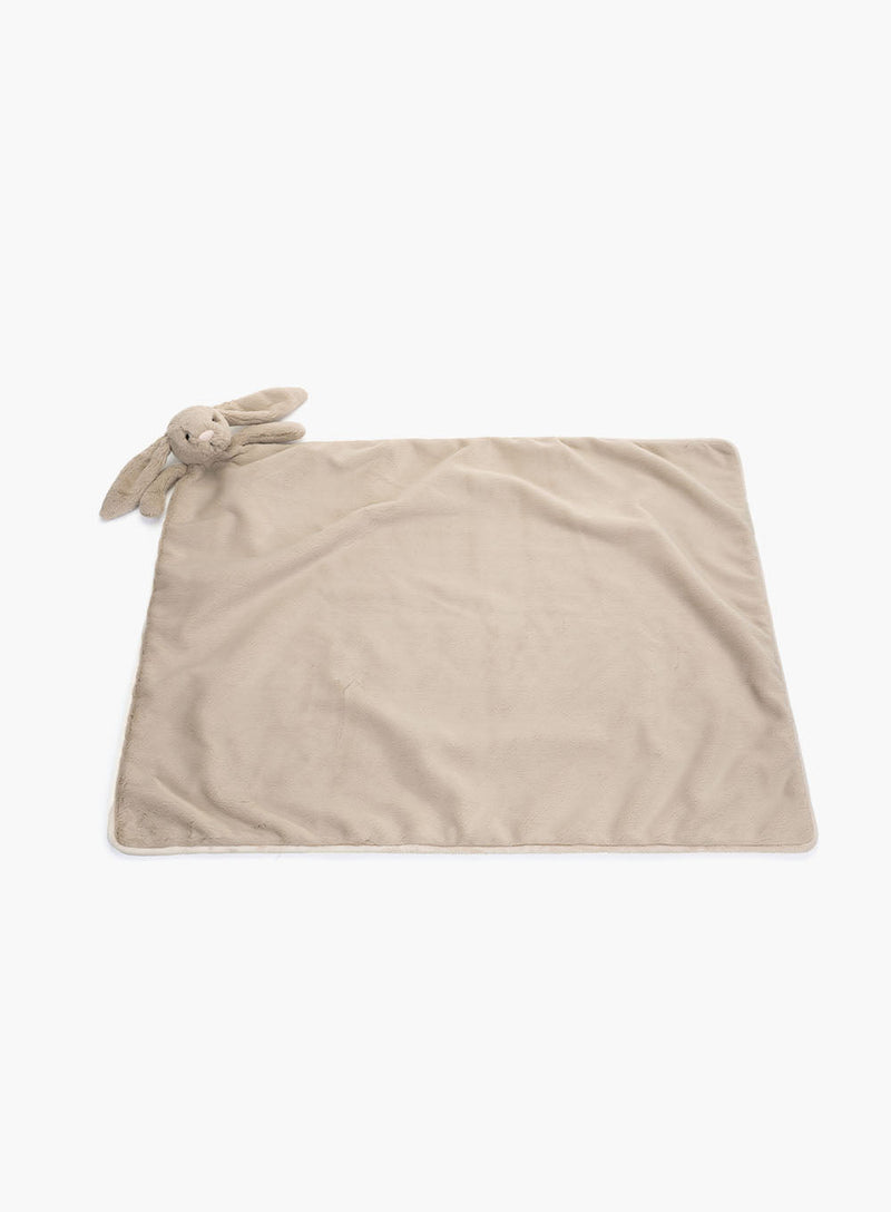 Jellycat Toy Jellycat Bashful Bunny Blankie in Beige