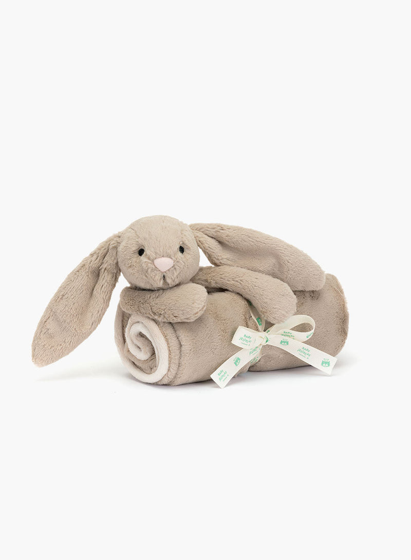 Jellycat Toy Jellycat Bashful Bunny Blankie in Beige
