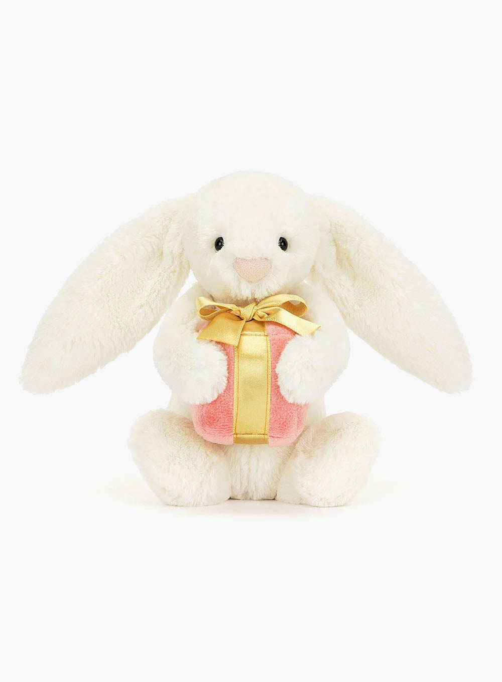 Jellycat Toy Jellycat Bashful Bunny with Present