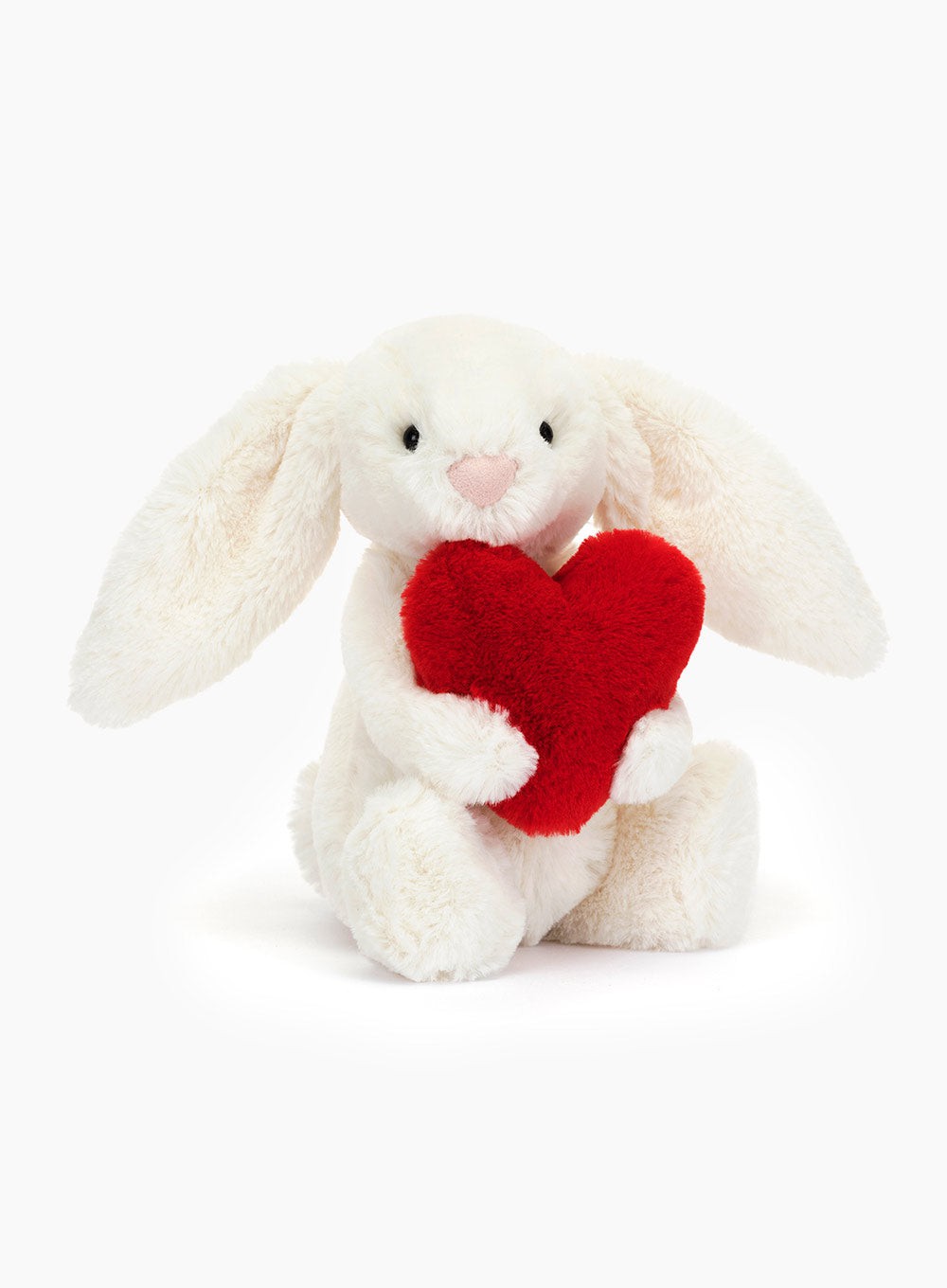 Jellycat Toy Jellycat Small Bashful Red Love Heart Bunny