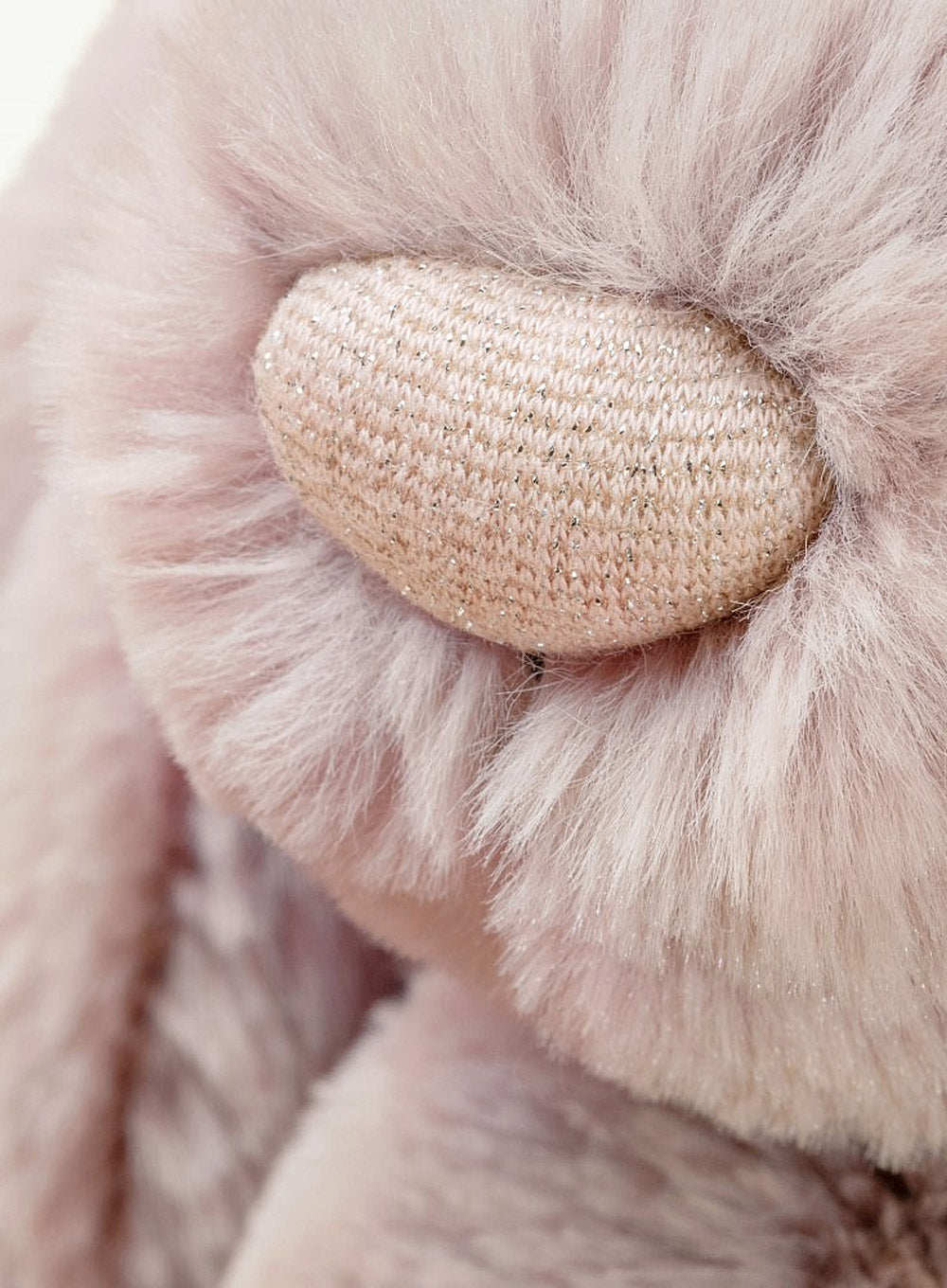 Jellycat Toy Rosa Luxe Jellycat Medium Bashful Bunny
