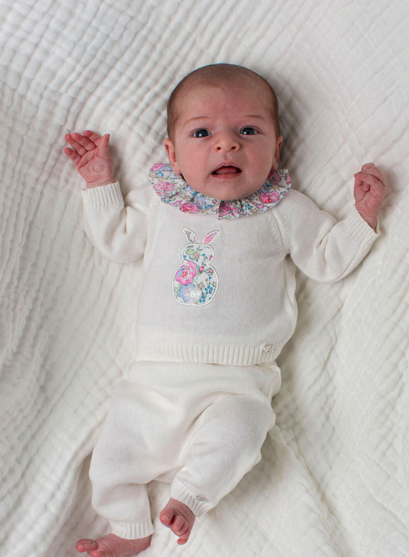 Lapinou All-in-One Baby Felicite Bunny Knitted Set