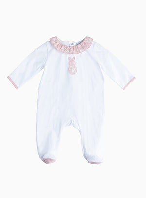 Lapinou All-in-One Little Flopsy Newborn Gift Set in Pink Capel