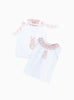Lapinou All-in-One Little Flopsy Newborn Gift Set in Pink Capel