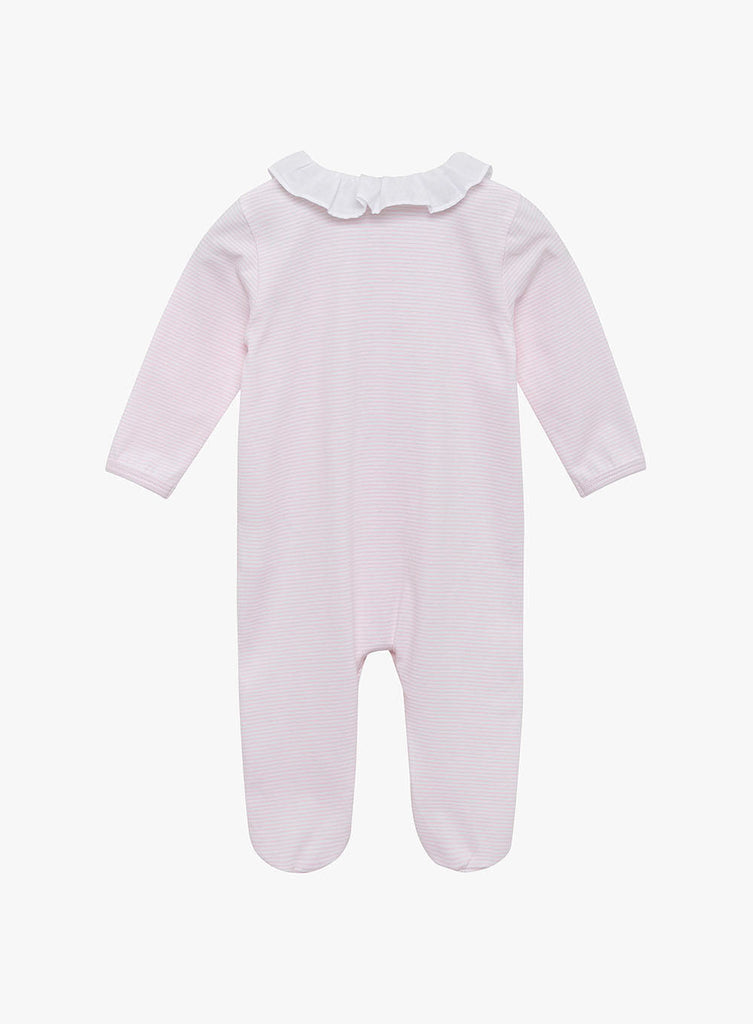 Baby Duckling All-in-One Sleepsuit in Pink | Trotters