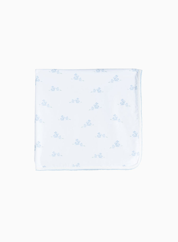 Lapinou Blanket Little Bunny Blanket in Pale Blue