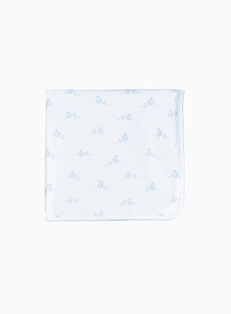 Lapinou Blanket Little Bunny Blanket in Pale Blue
