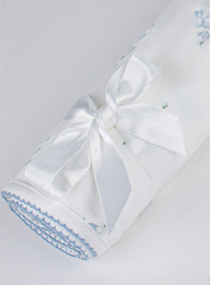 Lapinou Blanket Little Bunny Blanket in Pale Blue