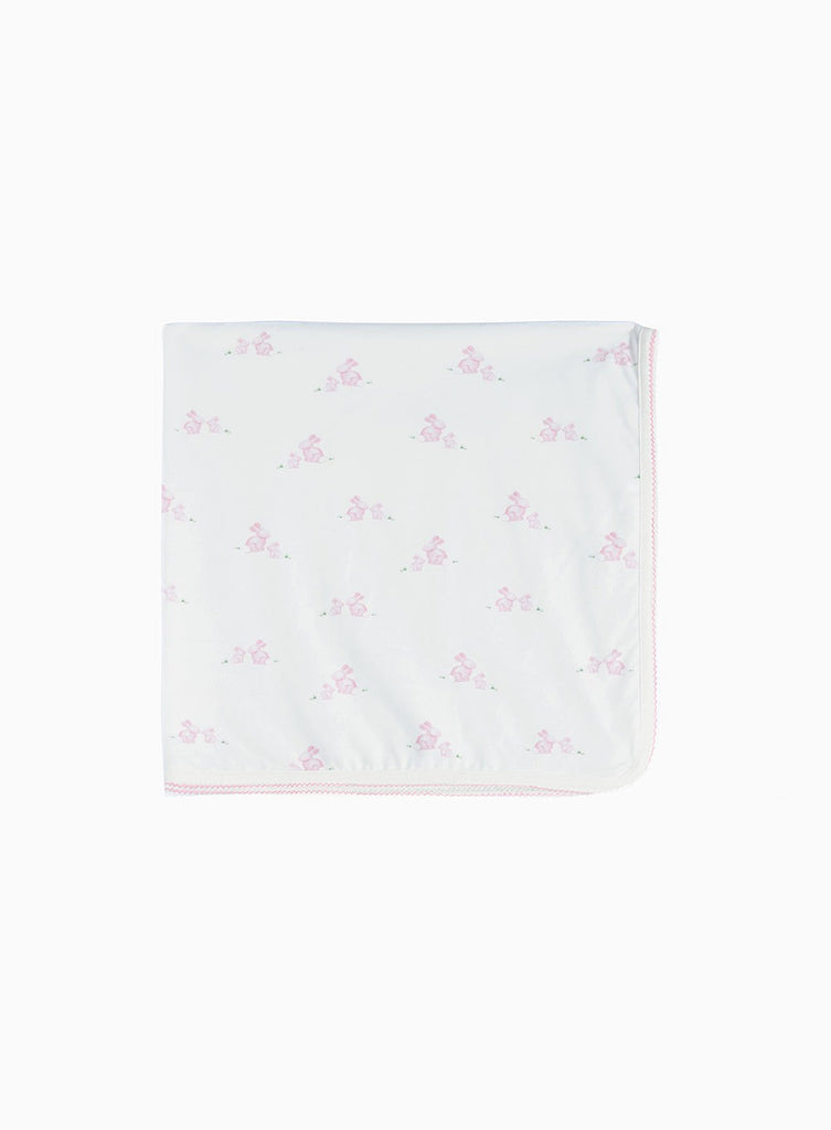 Lapinou Blanket Little Bunny Blanket in Pale Pink