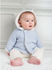 Lapinou Coat Baby Teddy Coat in Pale Blue