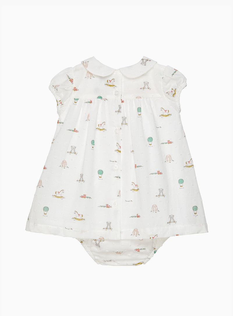 Lapinou Dress Baby Bunny & Friends Smocked Dress