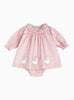 Lapinou Dress Little My First Duck Dress in Pink Capel