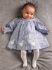 Lapinou Dress Little My First Duck Dress in Purple Eloise