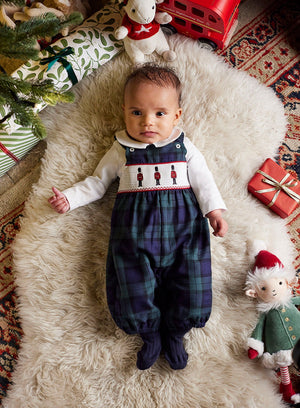 Lapinou Dungarees Little My First Christmas Dungarees