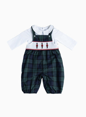 Lapinou Dungarees Little My First Christmas Dungarees