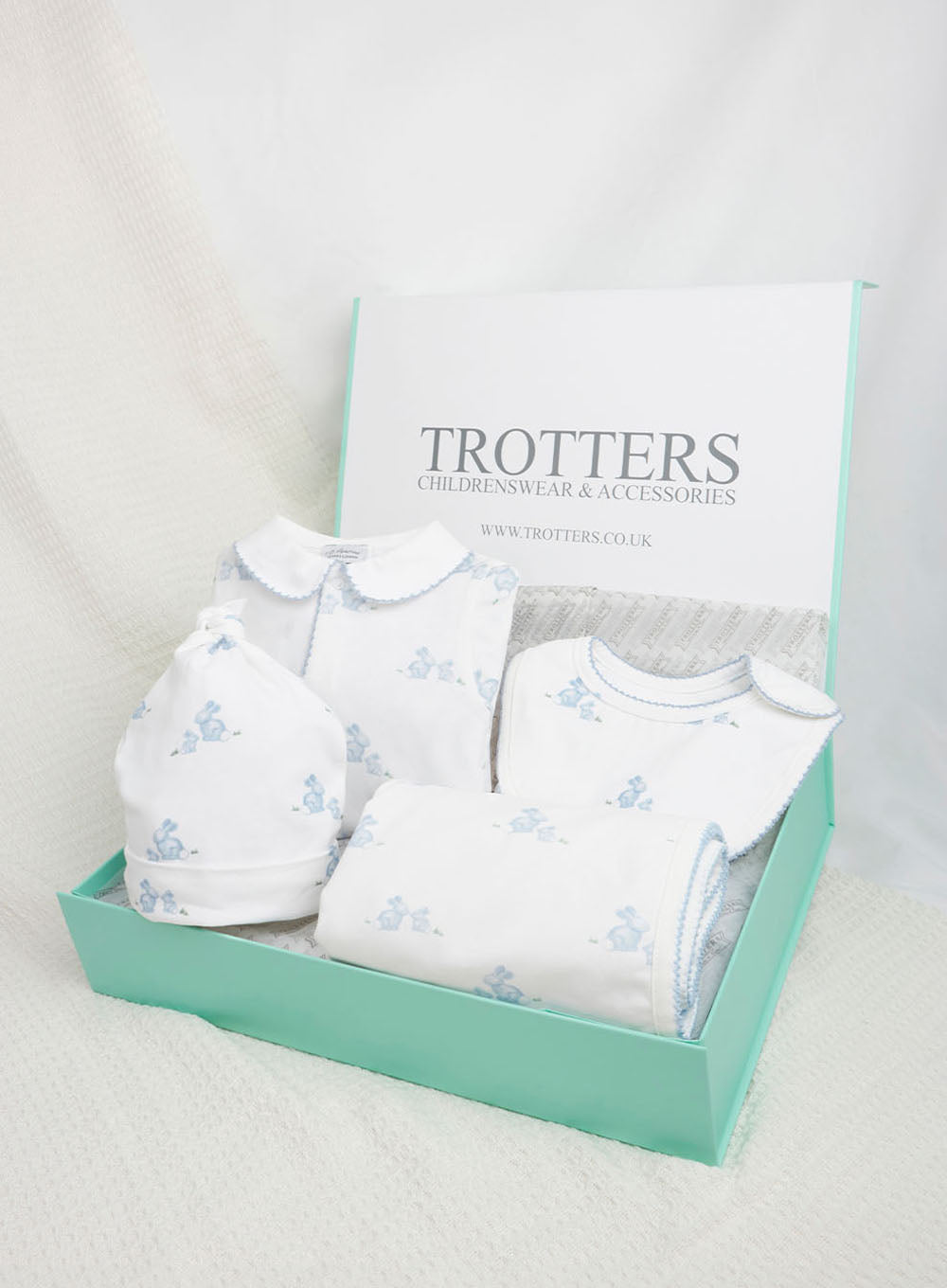 Lapinou Gift Set Baby Blue Bunny Gift Set