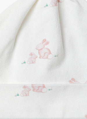 Lapinou Hat Baby Hat in Pale Pink Bunny