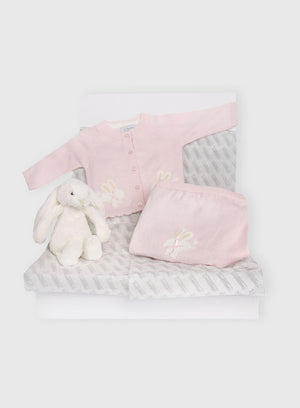 Flopsy Mopsy and Cottontail Newborn Set 3Pieces in Pink