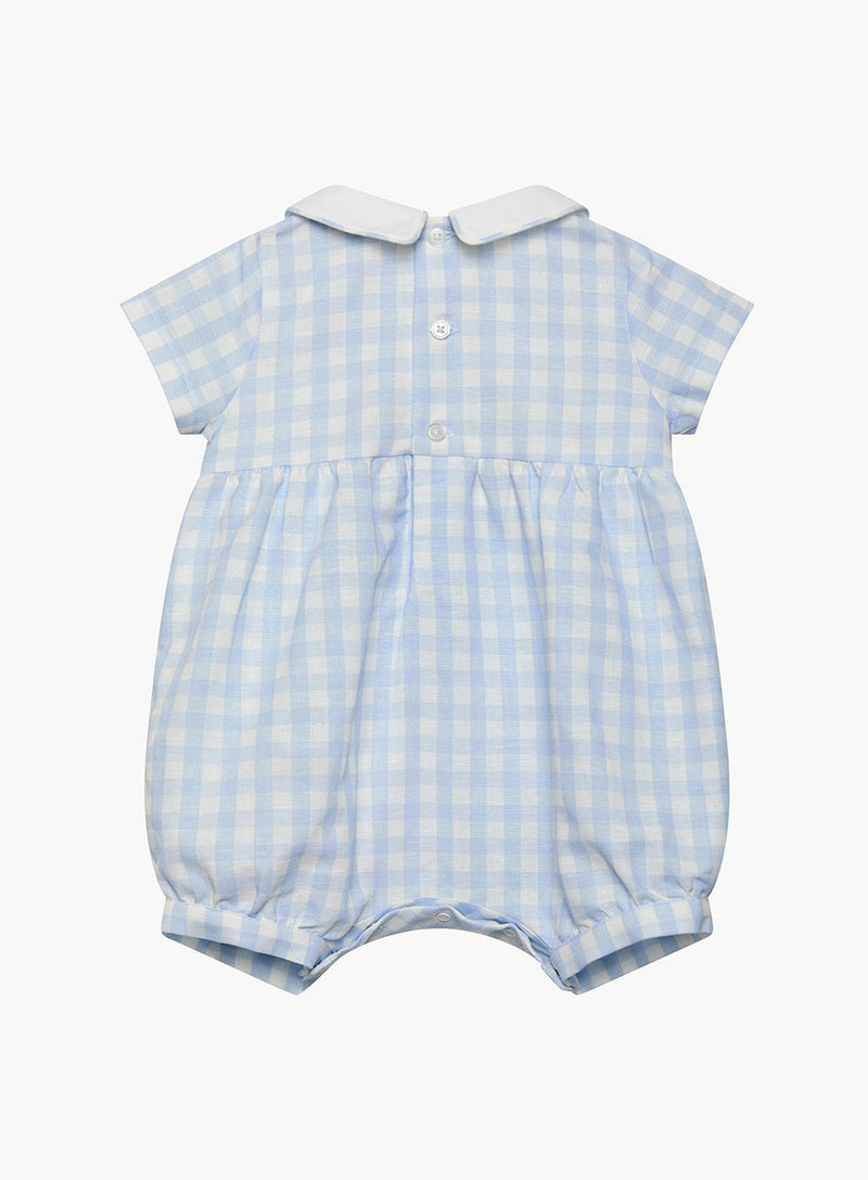 Lapinou Romper Baby Smocked Safari Romper