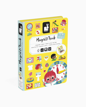 Janod Toy Magnéti' Book Learn To Tell the Time