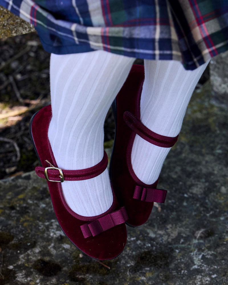 Hampton Classics Party Shoes Hampton Classics Lana Party Shoes in Burgundy