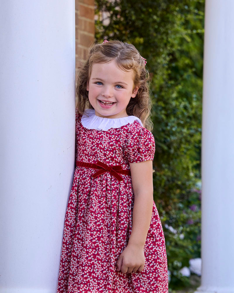 Lily Rose Dress Red Mitsi Valeria Dress