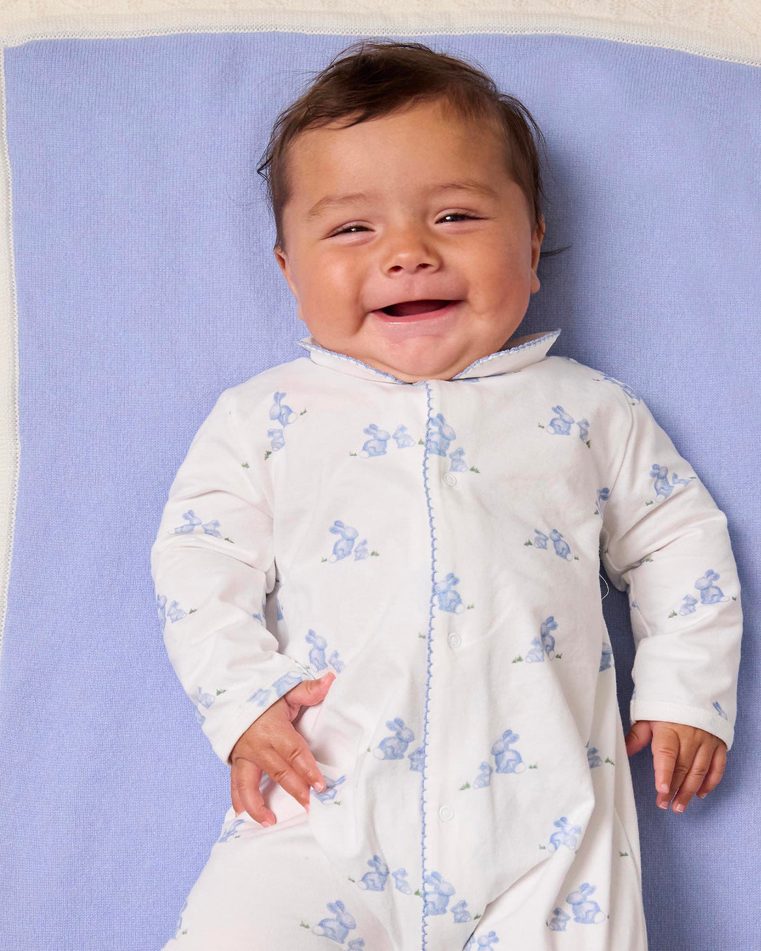 Lapinou All-in-One Baby Bunny All-in-One in Pale Blue