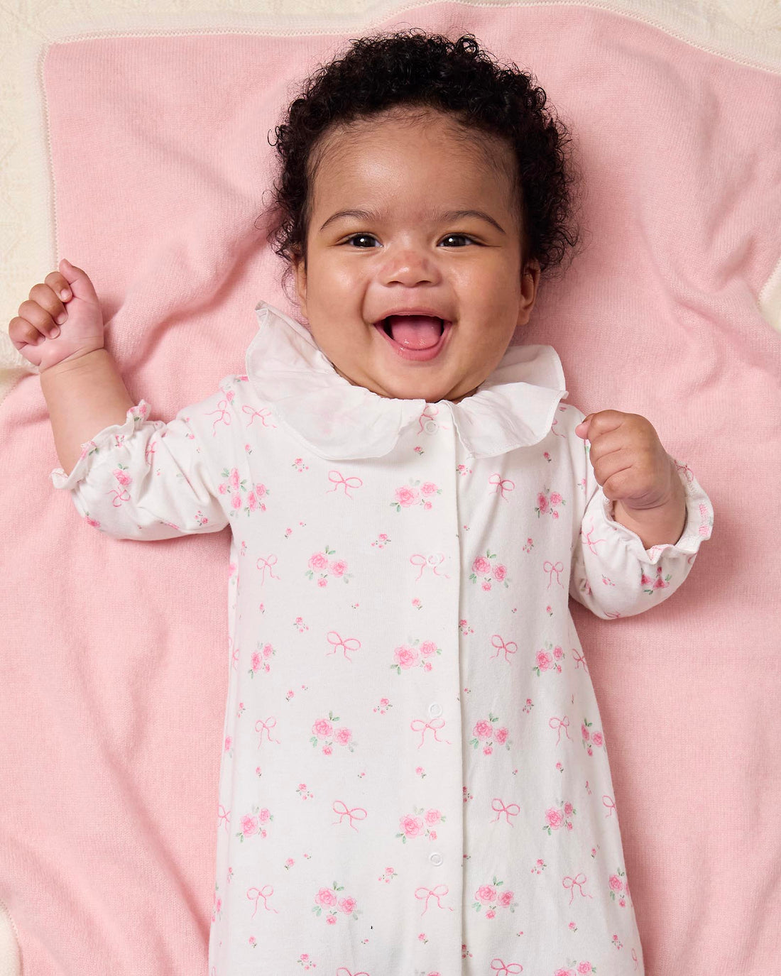 Lapinou All-In-One Baby Rose & Bows All-In-One