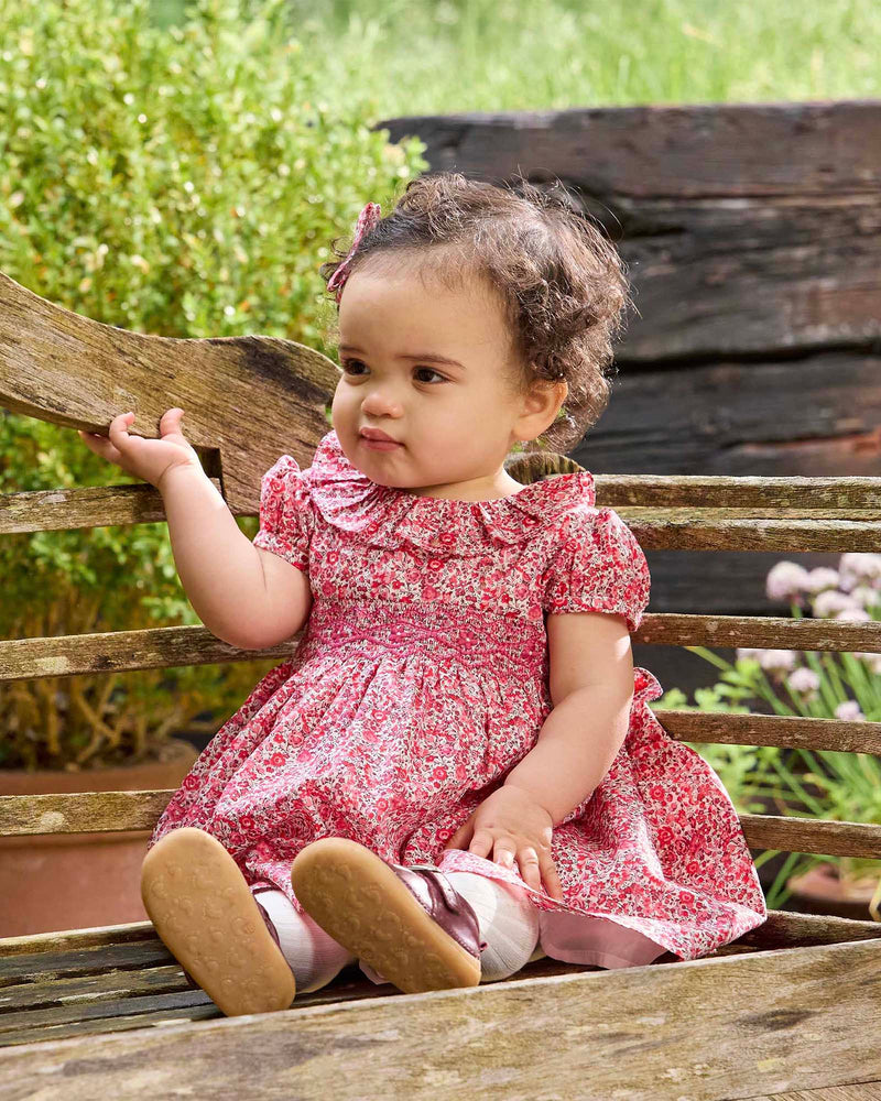 Lily Rose Dress Baby Smocked Dress in Emma & Georgina