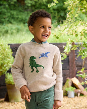 Chelsea Clothing Company Jumper T-Rex & Pterodactyl Jumper
